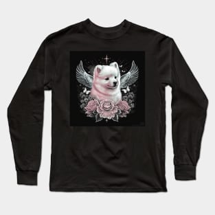 Samoyed  Angel Memorial Long Sleeve T-Shirt